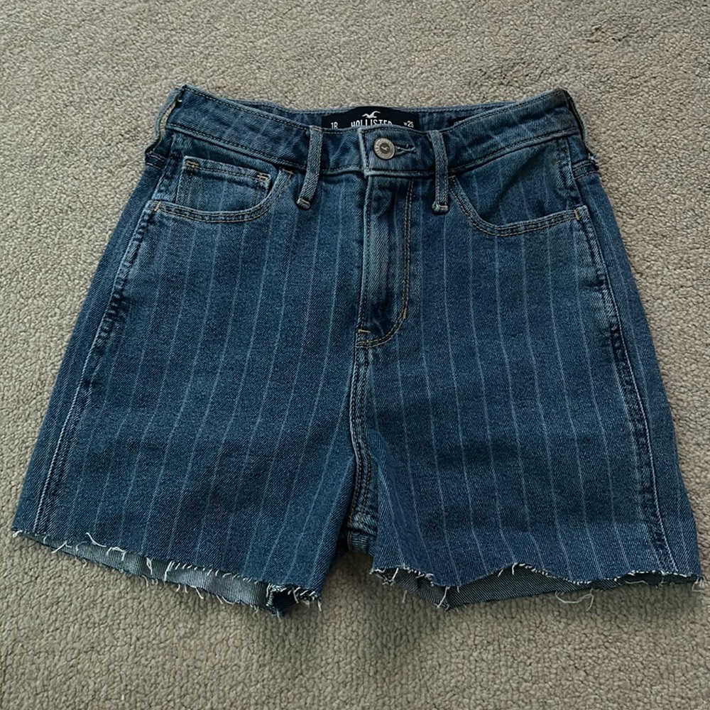 hollister jean shorts